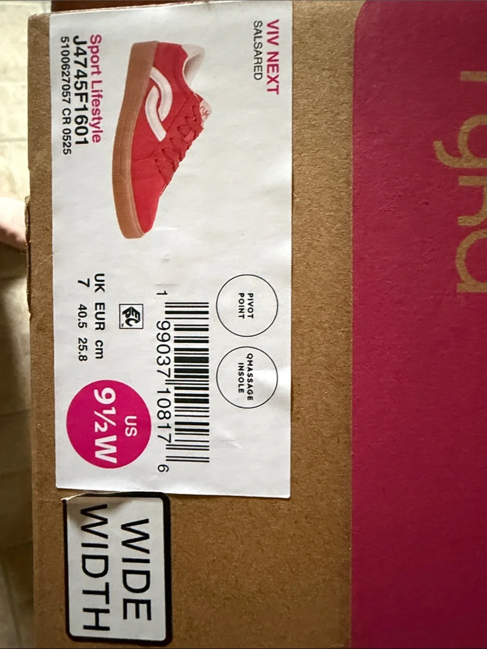 Ryka Women's Bright Red Lace-Up Athletic Sneakers Viv Next in Salsa Red 9.5 Wide
